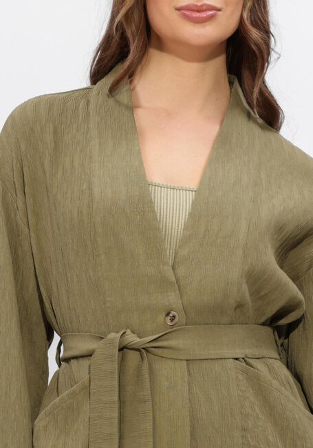 Olijf ANOTHER LABEL Blazers ALPERRINE CRINCKLE JACKET - large