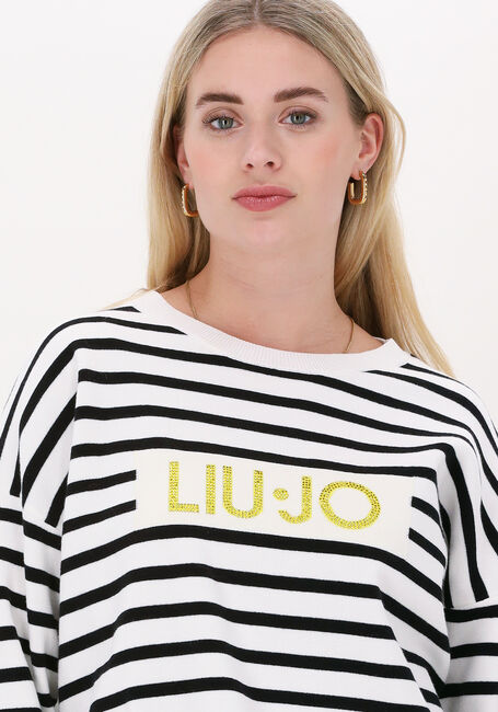 Witte LIU JO Trui MAGLIA CHIUSA M/L PORTALOGO - large