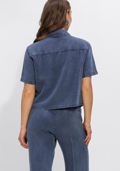 Donkerblauwe SILVIAN HEACH Top SHIRT AMARA - large