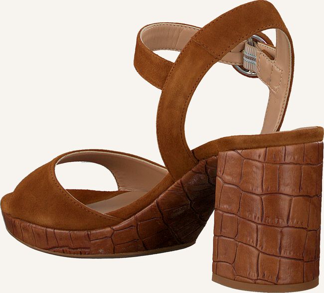 Cognac UNISA Platte sandalen OMERCI Cognac UNISA Platte sandalen OMERCI - large