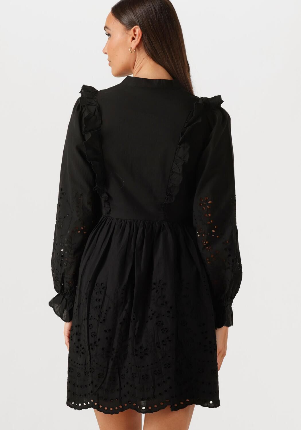 Y.A.S. Dames Jurken Yasluma Ls Dress S. Noos Zwart