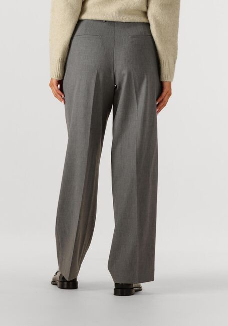 Grijze SELECTED WOMEN Wijde broek SLFWIDE-RITA LANO MW PANT - large