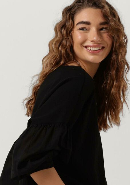 Zwarte 10DAYS Trui SOFT SWEATER VOILE - large