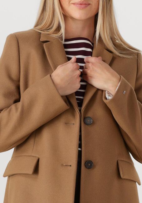 Camel TOMMY HILFIGER Mantel CLASSIC SB WOOL REG MAXI COAT - large