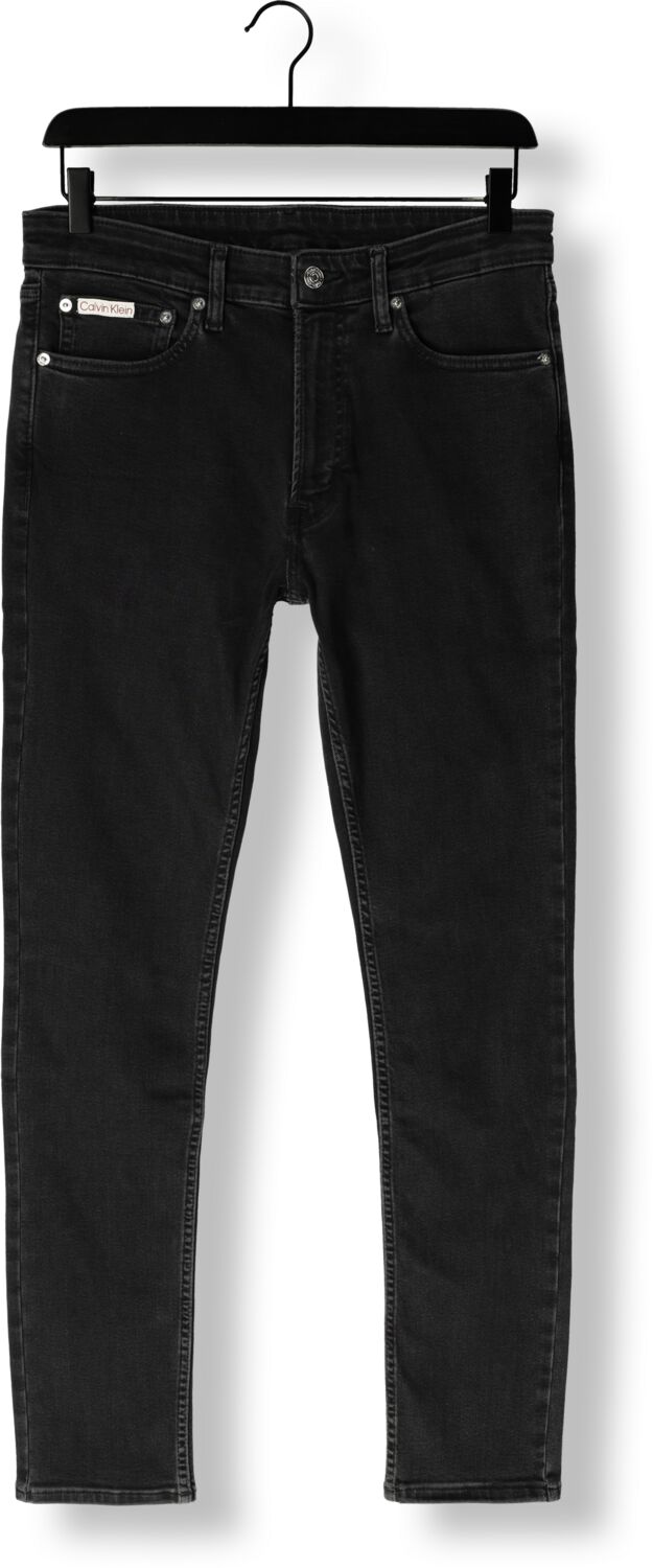 CALVIN KLEIN Heren Jeans Sknny Ck Essntl Blck Zwart