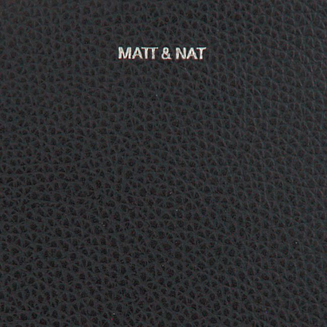Zwarte MATT & NAT Schoudertas PAIR - large