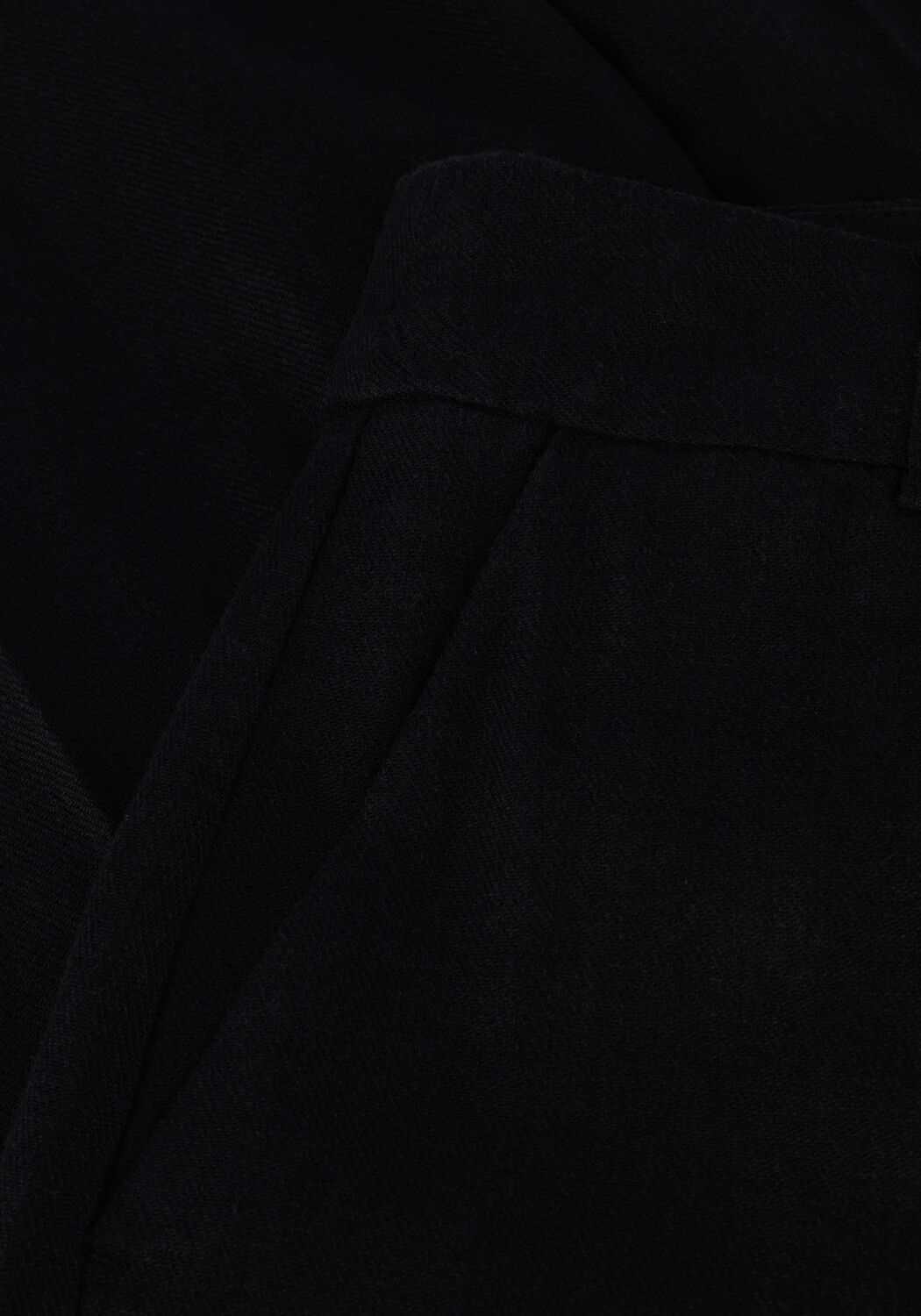 Zwarte ROUGE EDIT Wijde broek ROUSUMMER HW WF TROUSER - large