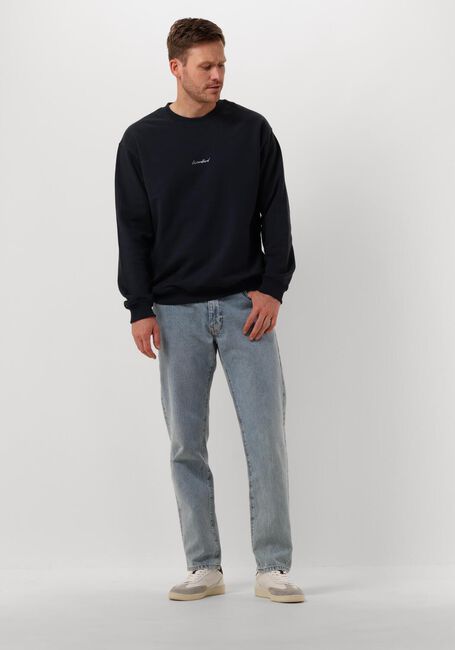 Donkerblauwe WOODBIRD Sweater WBCANE NOODLE CREW Donkerblauwe WOODBIRD Sweater WBCANE NOODLE CREW - large
