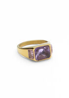 Gouden NOTRE-V Ring OMFW22-016 - medium