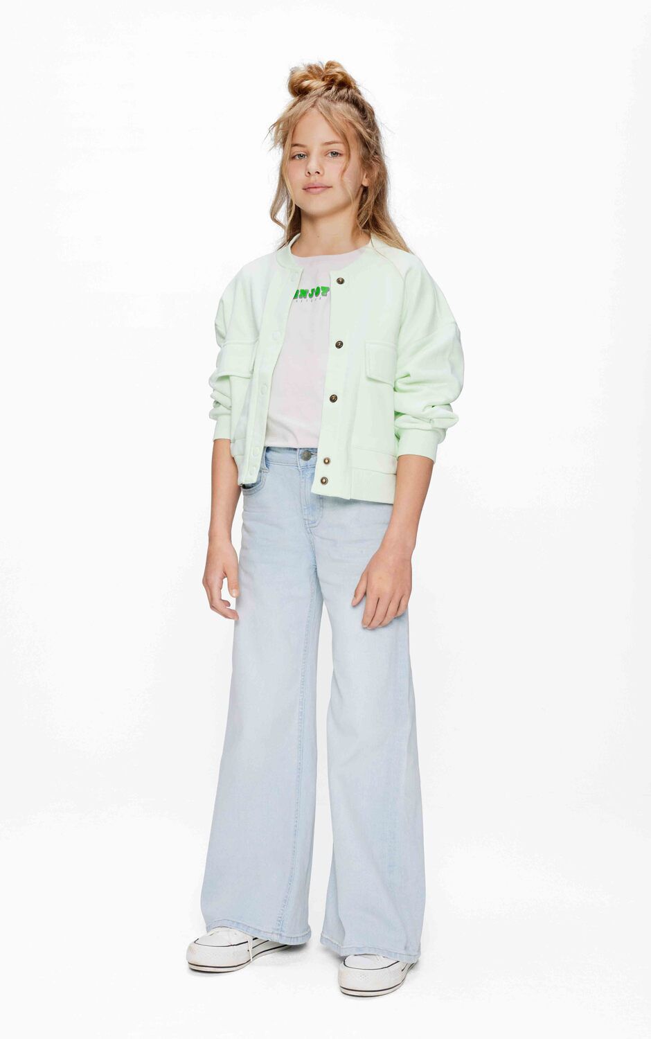 Groene RETOUR Vest IVETTE - large