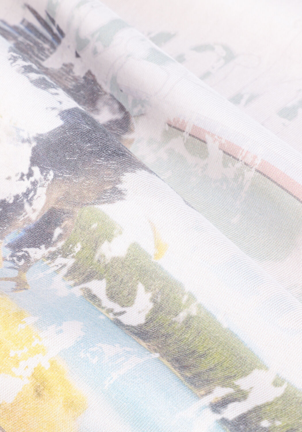 Witte ROUGH STUDIOS T-shirt CAPE TEE - large