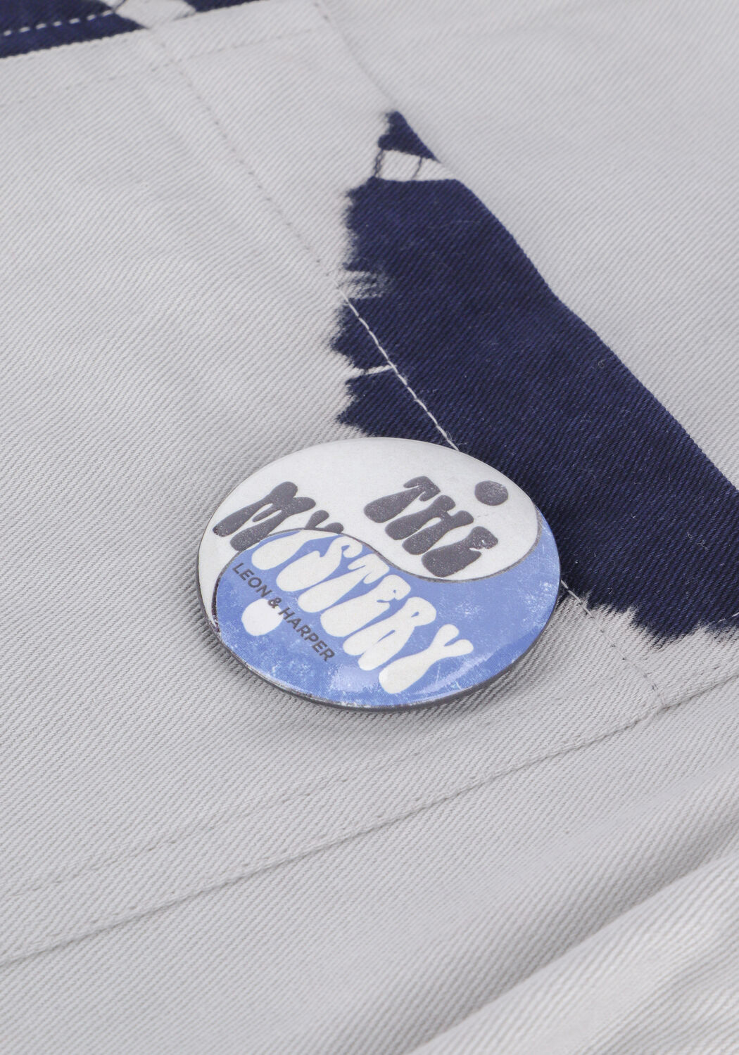 Donkerblauwe LEON & HARPER Jumpsuit ORSO TC203 T+D - large