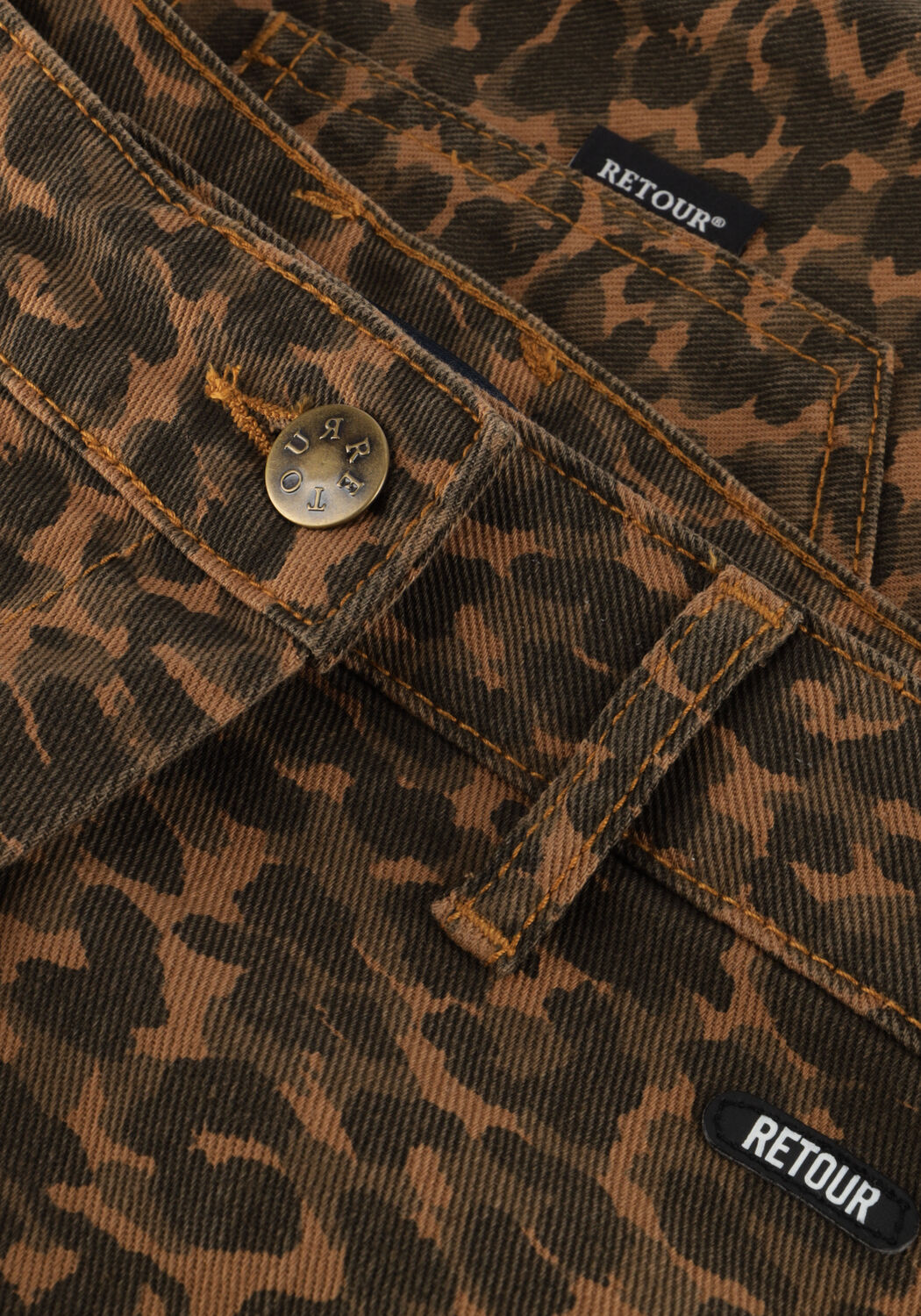 Bruine RETOUR Korte broek LUISA - large