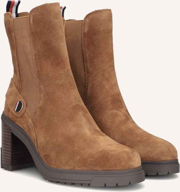 Bruine TOMMY HILFIGER Enkellaarsjes OUTDOOR HIGH HEEL BOOT Bruine TOMMY HILFIGER Enkellaarsjes OUTDOOR HIGH HEEL BOOT - large