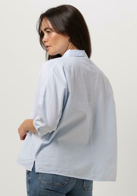 Lichtblauwe BY-BAR Blouses NOREL CHAMPBRAY BLOUSE - large