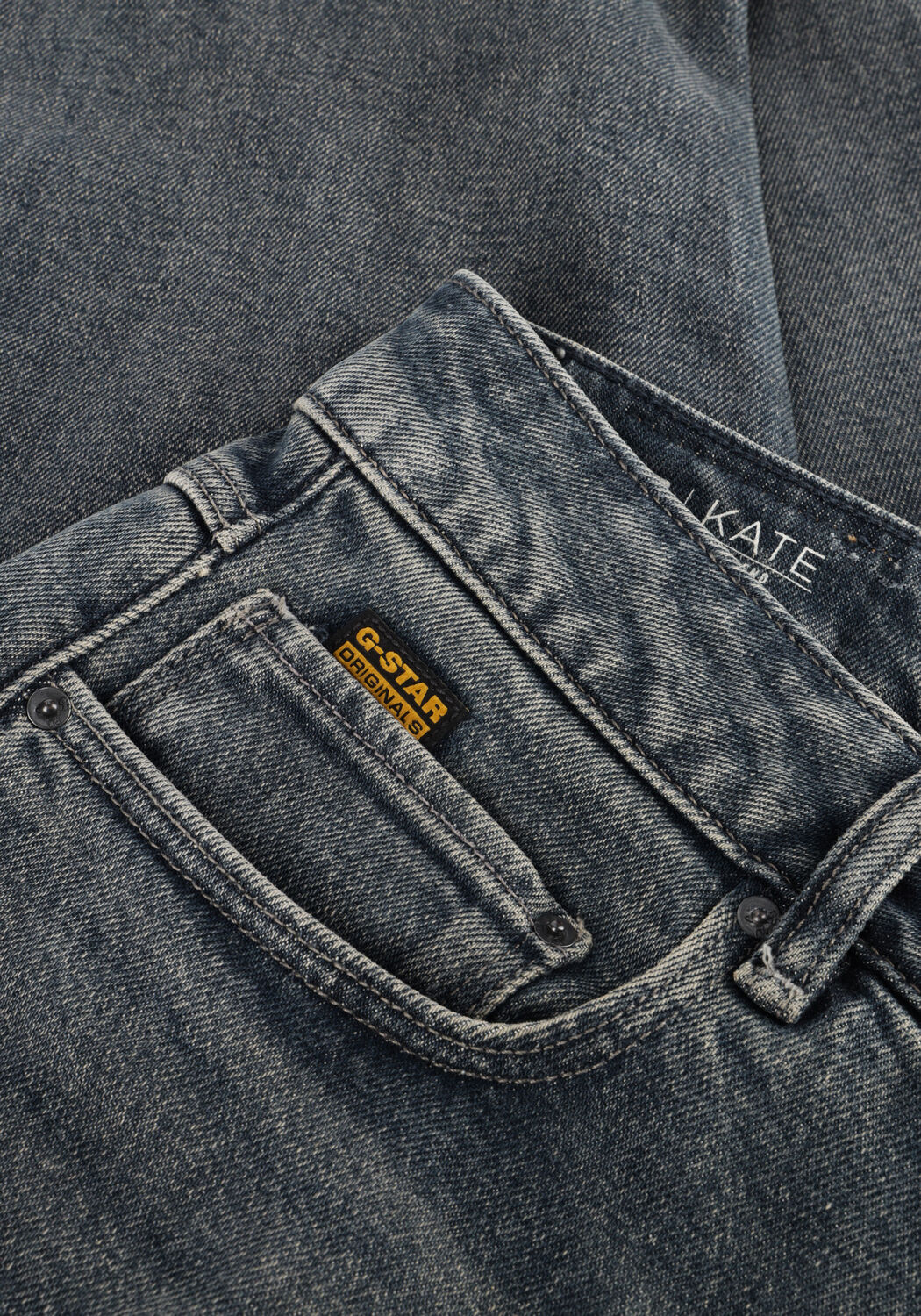 Blauwe G-STAR RAW Mom jeans KATE BOYFRIEND WMN - large