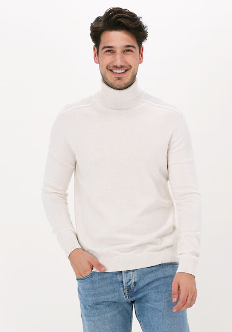 Gebroken wit SELECTED HOMME Coltrui SLHBERG ROLL NECK - large
