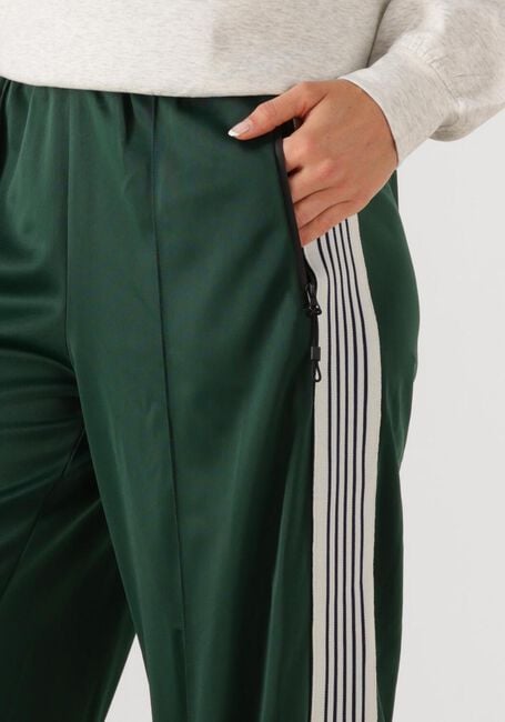 Donkergroene HAUTE L'AMITIÉ Wijde broek BAGGY TRACK TALL PANTS - large