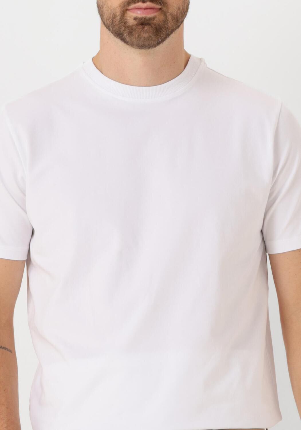 GENTILUOMO Heren Polo's & T-shirts T-shirt Ss J2016-202 Wit