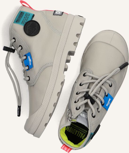 Grijze PALLADIUM Hoge sneakers OVERLAB NEON PAMPA K Grijze PALLADIUM Hoge sneakers OVERLAB NEON PAMPA K - large