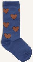 Blauwe CARLIJNQ Sokken KNEE SOCKS - HEARTS Blauwe CARLIJNQ Sokken KNEE SOCKS - HEARTS - medium
