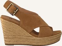 Cognac UGG Platte sandalen W HARLOW - medium