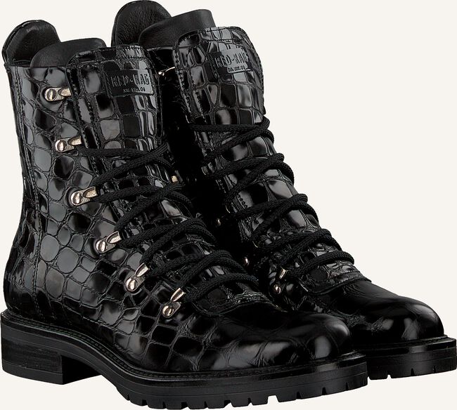 Zwarte RED-RAG Veterboots 74228 Zwarte RED-RAG Veterboots 74228 - large