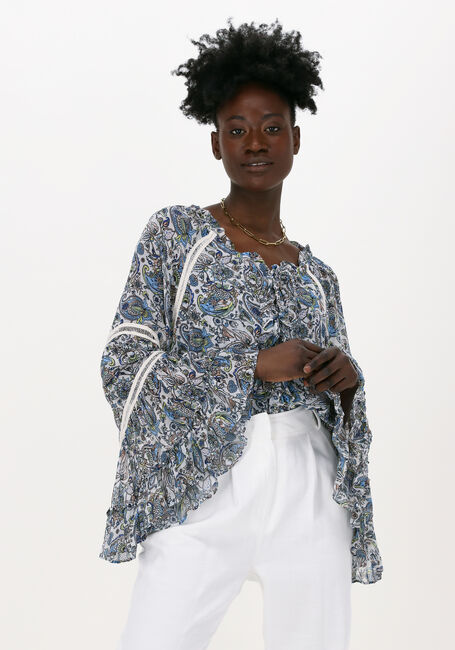 Blauwe SILVIAN HEACH Blouses AYABA - large