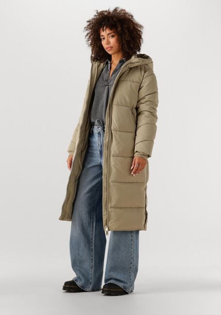 Zand WITHBLACK Gewatteerde jas WBLGLORIAN LONG PUFFER JACKET - large