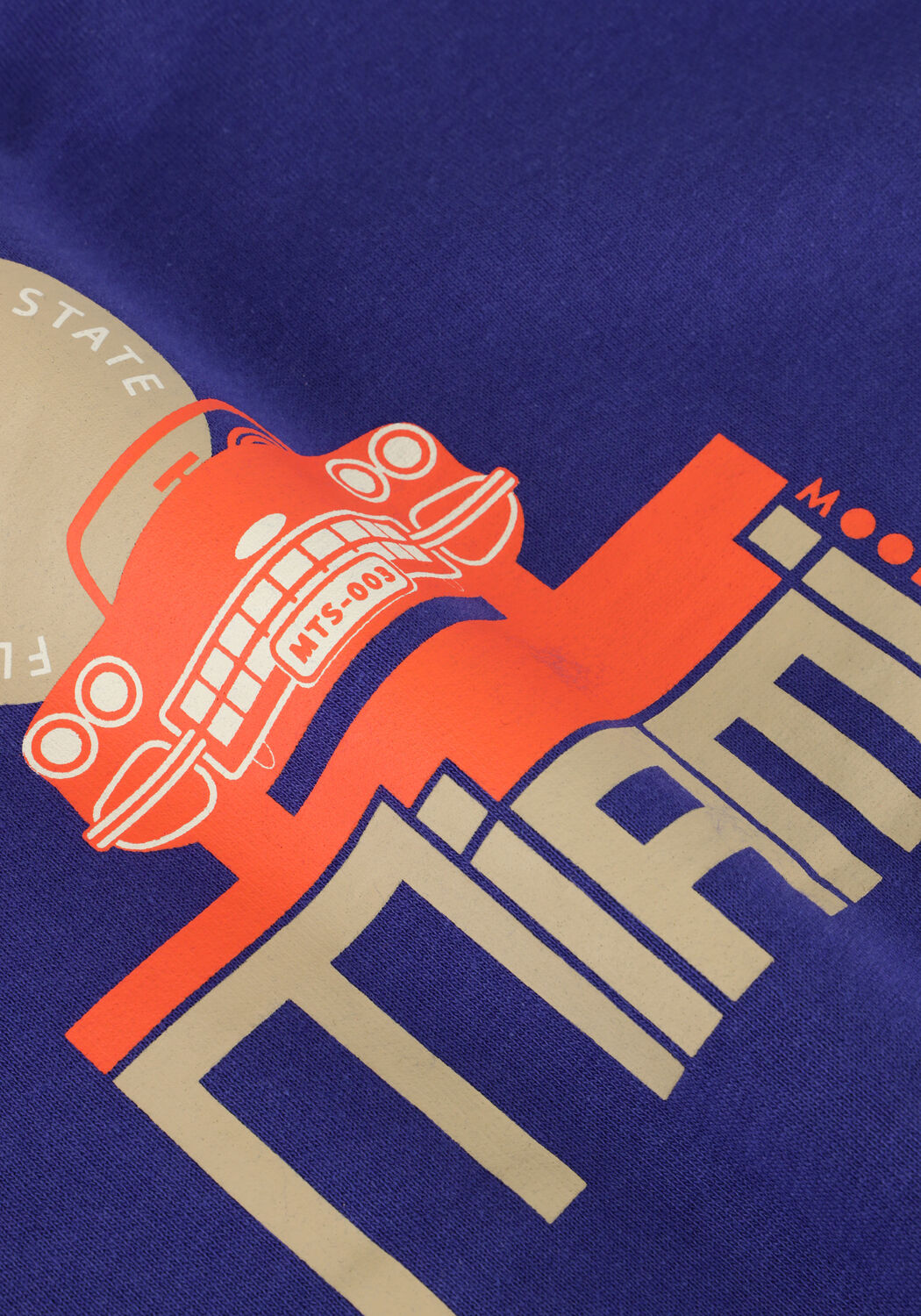 Blauwe MOODSTREET Sweater SWEATER SIMON MIAMI - large