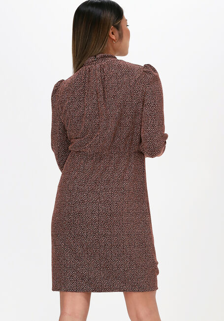 Bruine Y.A.S. Mini jurk YASYEN LS DRESS - SHOW - large