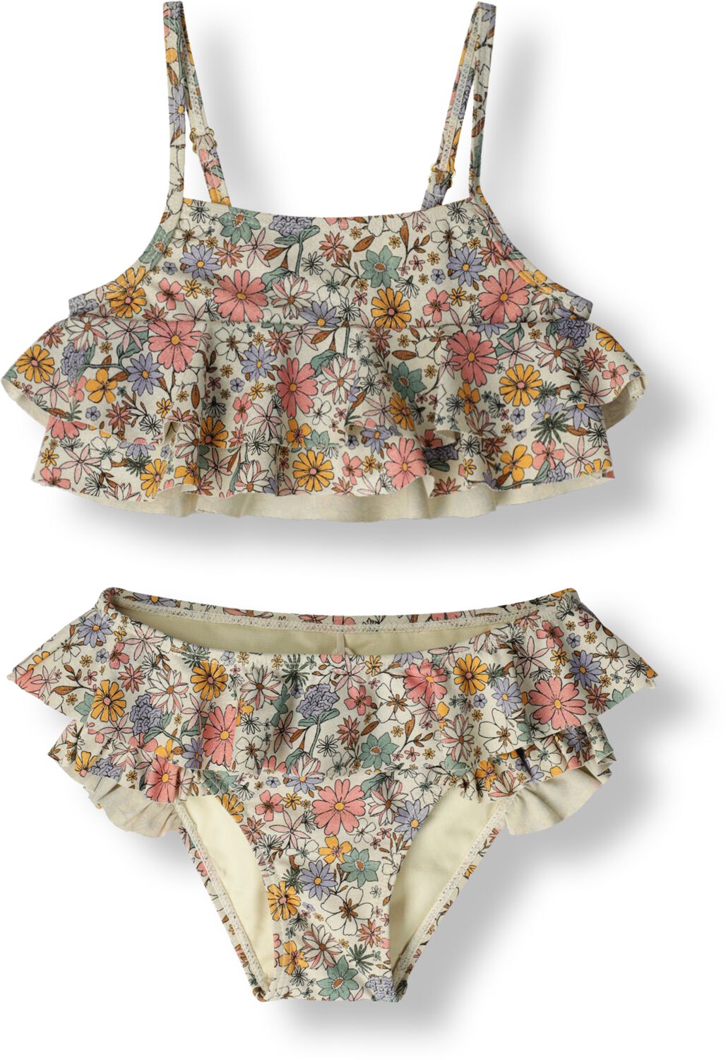 SALTED STORIES Meisjes Zwemkleding Sparkly Fleurs Bikini Multi