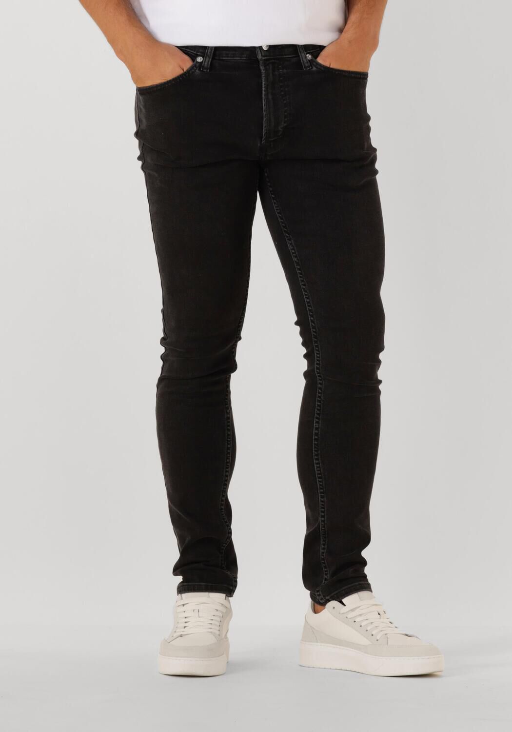 CALVIN KLEIN Heren Jeans Sknny Ck Essntl Blck Zwart