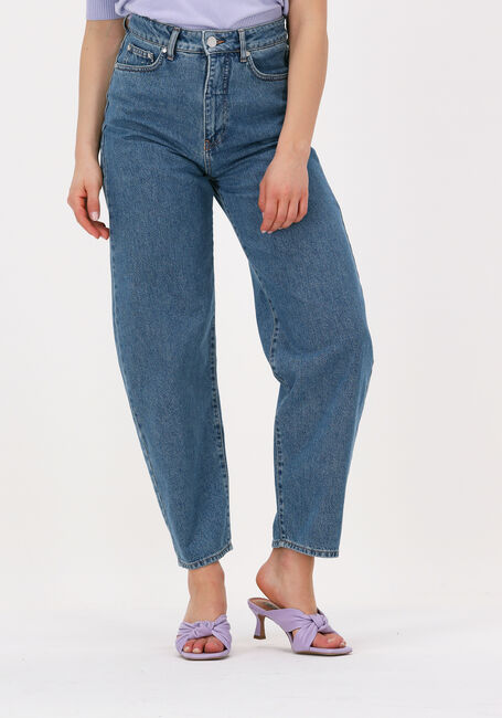 Lichtblauwe JUST FEMALE Mom jeans BOLD JEANS 0104 - large