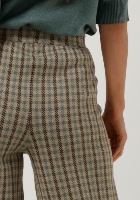 Beige MINUS Wijde broek FRANKIE KNIT PANTS 2 - large