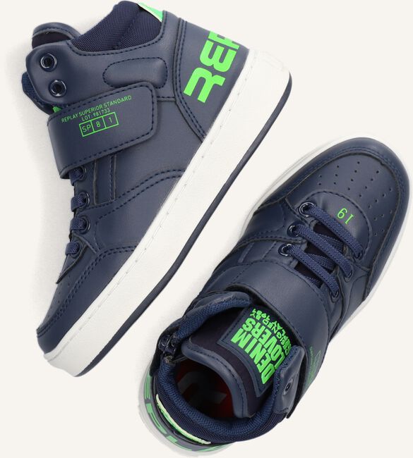 Blauwe REPLAY Hoge sneakers COBRA Blauwe REPLAY Hoge sneakers COBRA - large