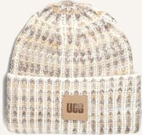 Beige UGG Muts CHUNKY SPACE DYE BEANIE - medium