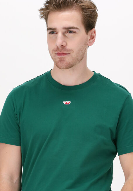 Donkergroene DIESEL T-shirt T-DIEGOR-D - large