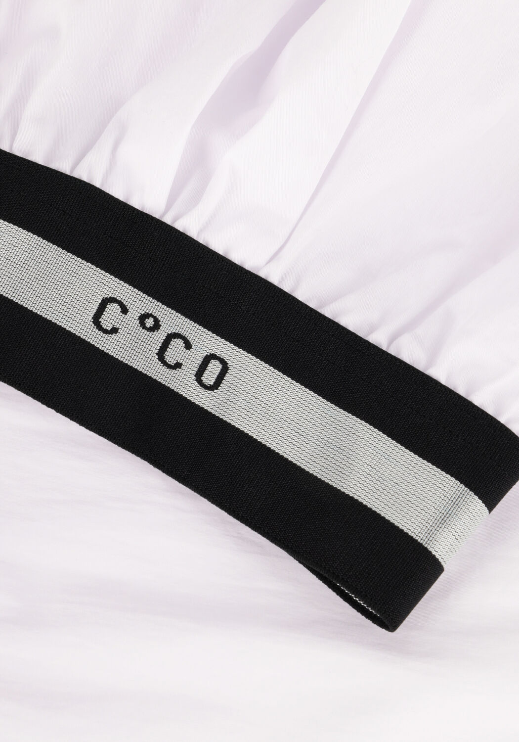 Witte CO'COUTURE Blouses COTTON CRISP LOGO CROP SHIRT - large