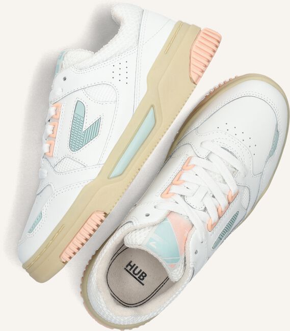 Witte HUB Lage sneakers THRILL Witte HUB Lage sneakers THRILL - large