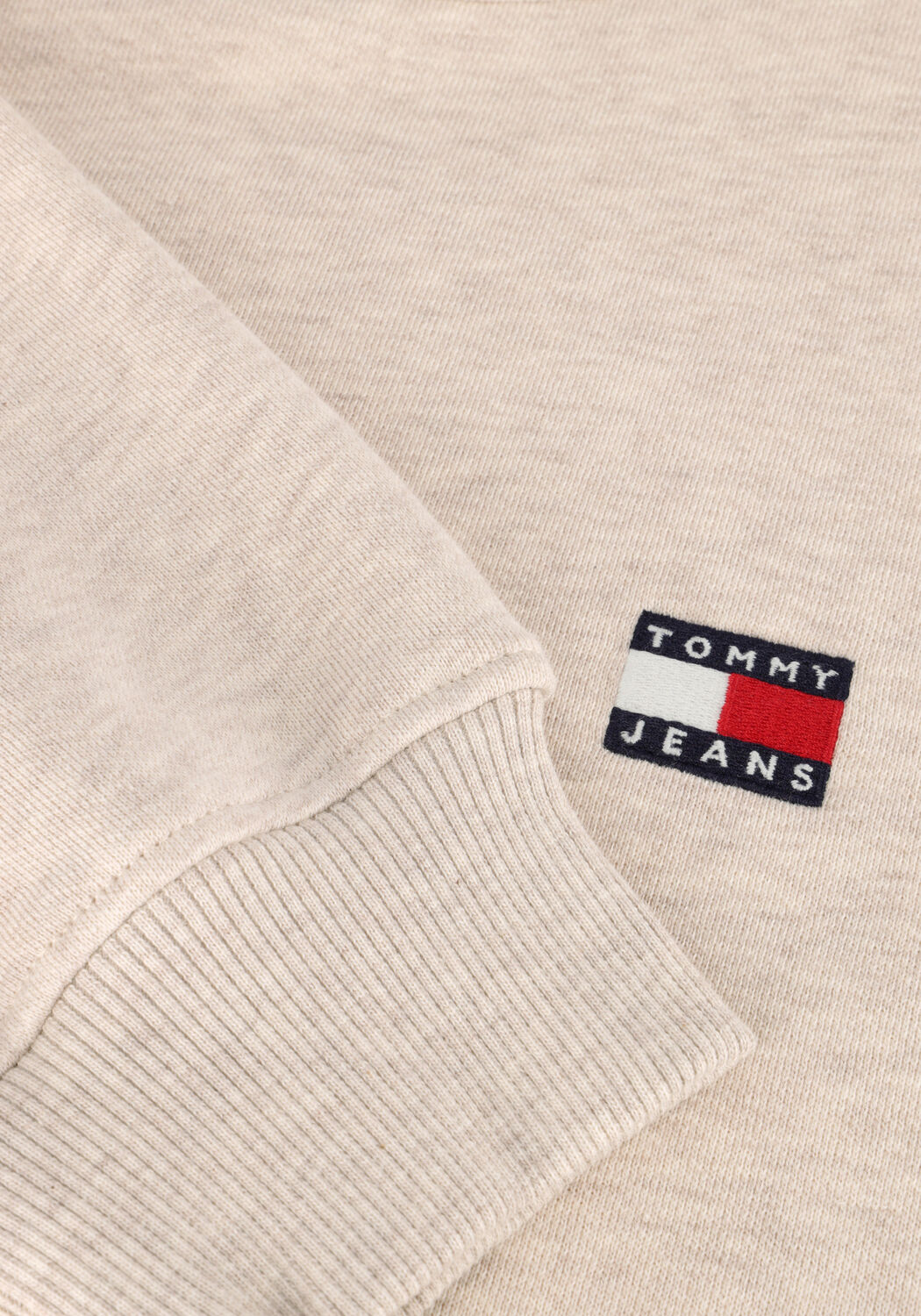 Beige TOMMY JEANS Trui TJW BXY BADGE CREW - large