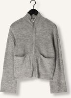 Grijze MSCH COPENHAGEN Vest MSCHLEDIONA HOPE ZIP CARDIGAN Grijze MSCH COPENHAGEN Vest MSCHLEDIONA HOPE ZIP CARDIGAN - medium
