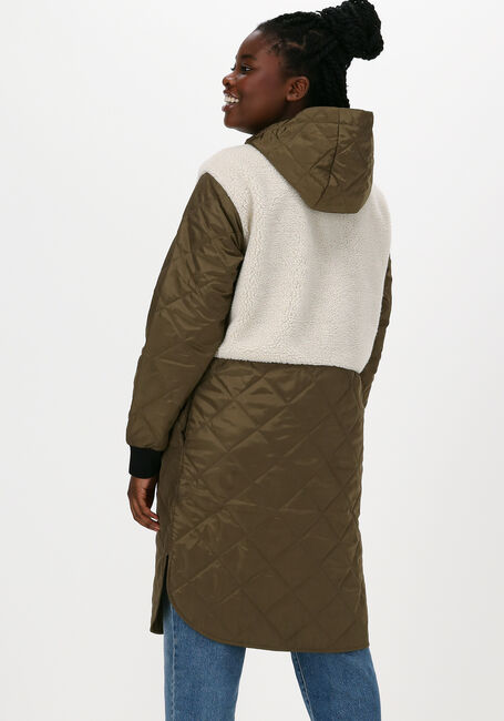 Groene MSCH COPENHAGEN Gewatteerde jas ADINA KIARA HOOD JACKET - large