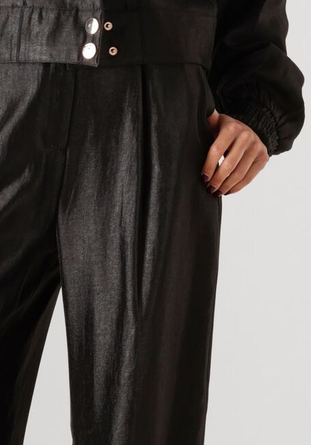 Zwarte AAIKO Pantalon ROCIA TWILL SHINE VIS 545 - large