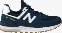Blauwe NEW BALANCE Lage sneakers GS574 - medium