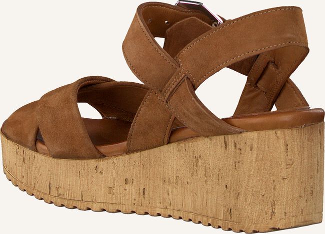 Cognac OMODA Platte sandalen 722017 Cognac OMODA Platte sandalen 722017 - large