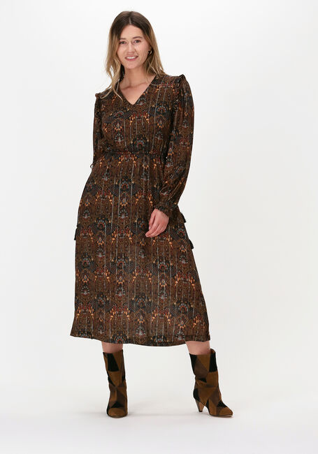 Bruine MKT STUDIO Midi jurk RAKELA - large