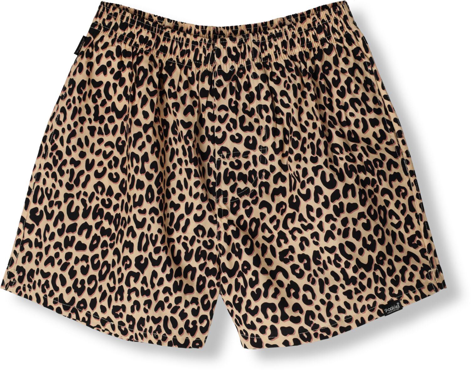 POCKIES Heren Boxershorts Leopard Bruin