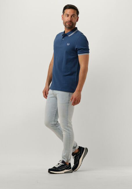 Blauwe FRED PERRY Polo THE TWIN TIPPED FRED PERRY SHIRT Blauwe FRED PERRY Polo THE TWIN TIPPED FRED PERRY SHIRT - large