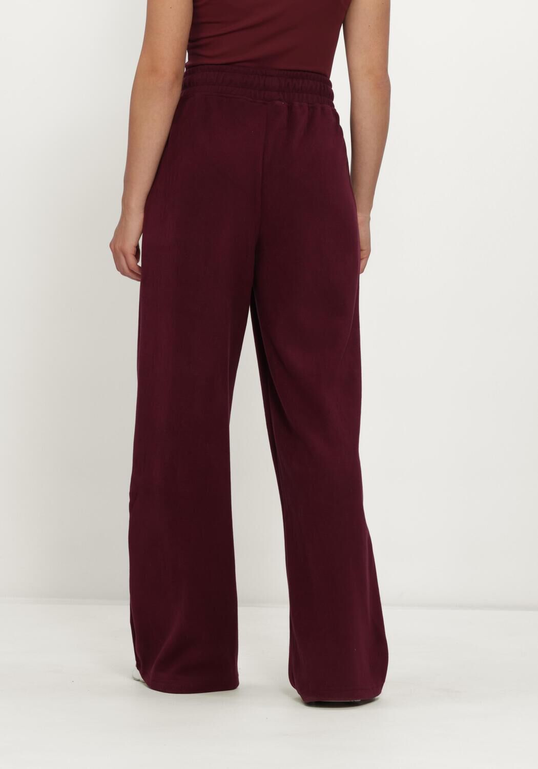 STUDIO AMAYA Dames Broeken Kora Pants Bordeaux